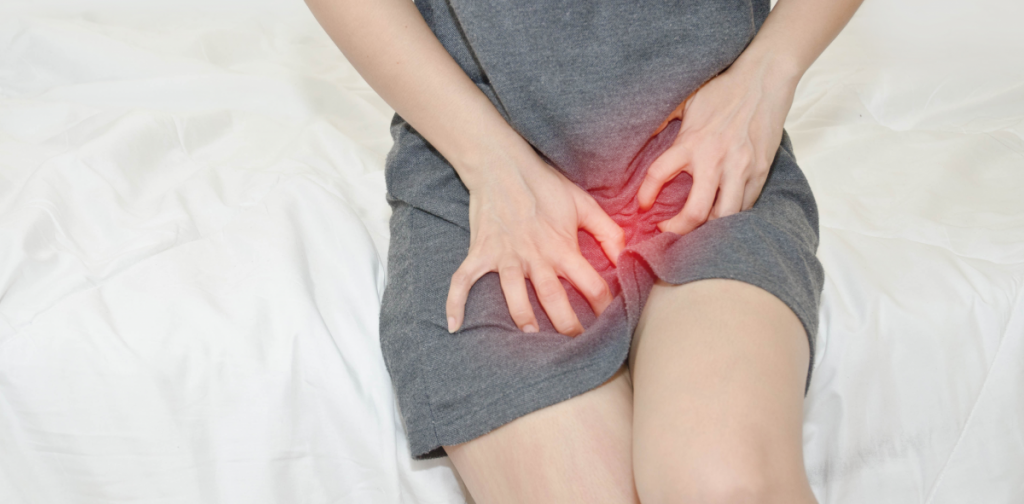 Bleeding after sex is not common.
